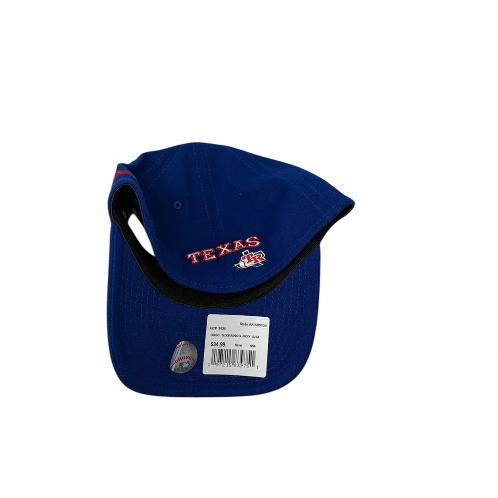Texas Rangers New Era Logo Fitted Hat Cap‎